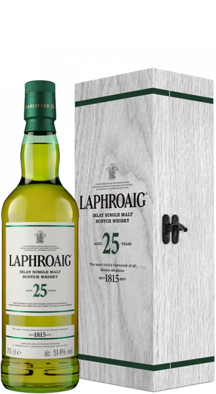 Laphroaig 25 Ani Cask Strength Single Malt Whisky 0.7L